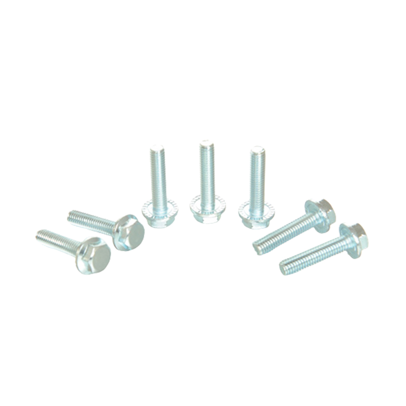 Flanșă hexagonală cu garnitură și șuruburi dințate